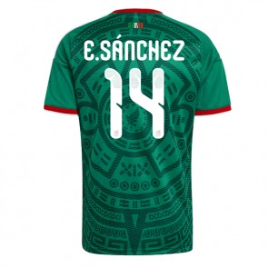 Mexiko Erick Sanchez #14 Replika Hemmatröja VM 2026 Kortärmad